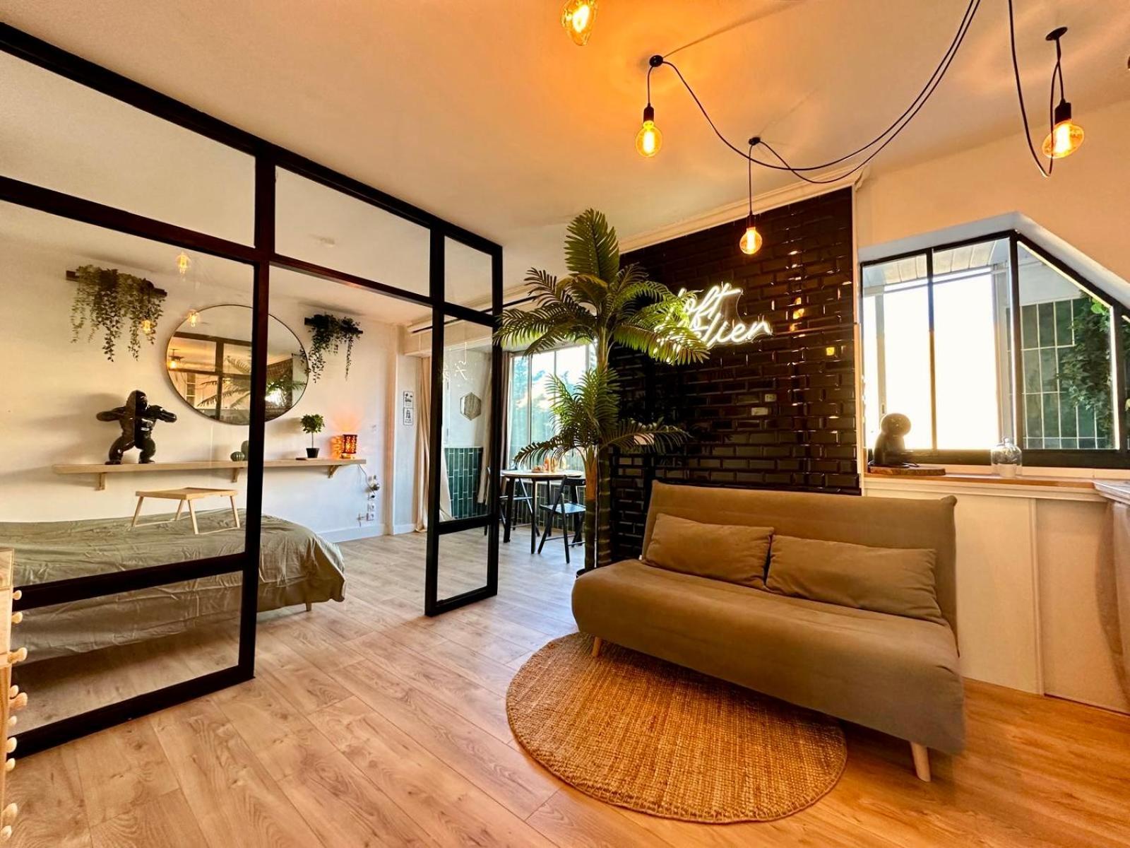 Splendide Loft Jacuzzi Et Cinema - Cap D'Agde Apartman Kültér fotó